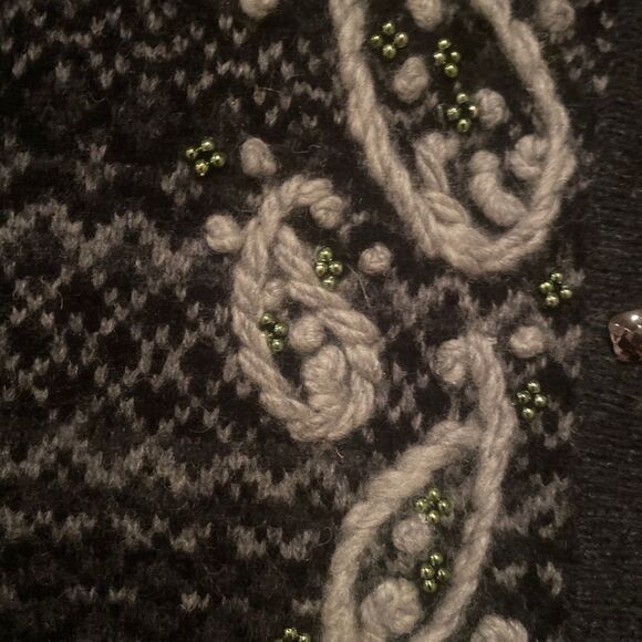 Eddie Bauer Lambswool Cardigan - Picture 14 of 15